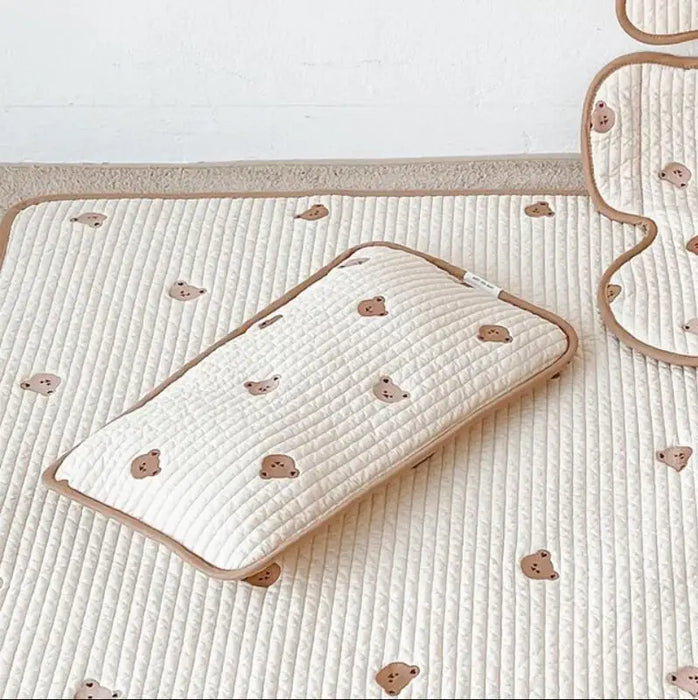 30*50cm Baby Pillowcase Bunny Muslin Newborn Pillow Case 100% Cotton Wholesale Dropshipping