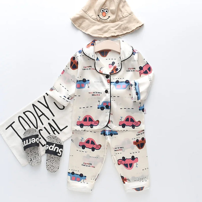 Kids Clothes Girls Sleepwear Children's Pajamas Set for Easter Pajamas Child Boy Print Loungewear Pijama Infantil Meninas