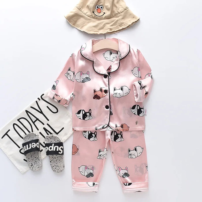 Kids Clothes Girls Sleepwear Children's Pajamas Set for Easter Pajamas Child Boy Print Loungewear Pijama Infantil Meninas