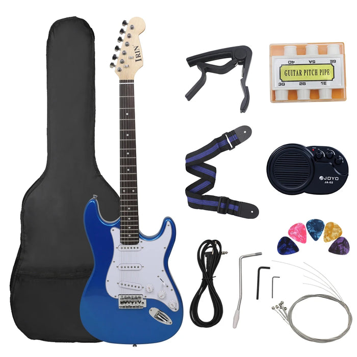 ST Electric Guitar 39 Inch 6 String 21 Frets Basswood Body Electric Guitar Guitarra With Speaker Guitar Parts & Accessories