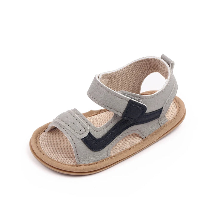 Baby Summer Sandal for Toddler Boys and Girls 0-1 Years Anti-slip Soft PU Casual Walikng Shoes Outdoor Summer Shoes