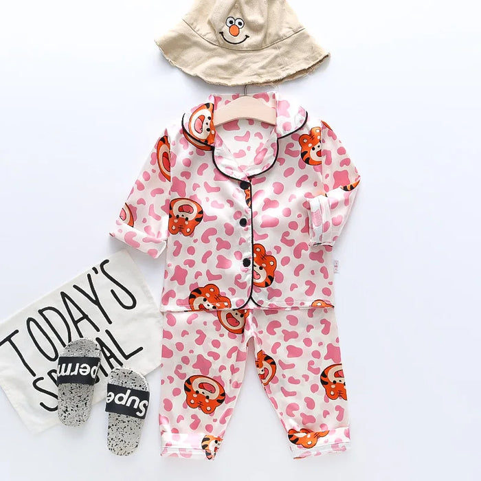 Kids Clothes Girls Sleepwear Children's Pajamas Set for Easter Pajamas Child Boy Print Loungewear Pijama Infantil Meninas