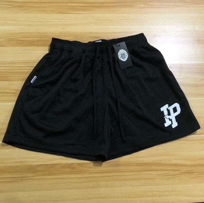 Inaka Power Shorts 2023 GYM Workout Mesh Double Layer Embroidery Logo GYM Shorts