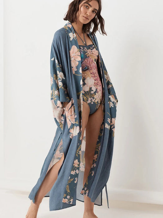 Fitshinling Customize Dance Costumes Material Fabric Sample Please Contact Us If Anything Flower Women Kimono