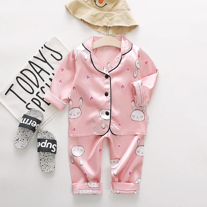 Kids Clothes Girls Sleepwear Children's Pajamas Set for Easter Pajamas Child Boy Print Loungewear Pijama Infantil Meninas