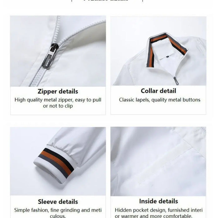 CARTELO high-quality Casual Embroidered jacket Men's autumn coat windproof Rainproof sportswear motorcycle jacket men's coat spr