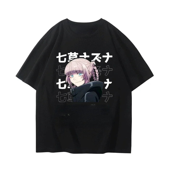 CALL OF THE NIGHT Japan Anime Graphic T-shirt Harajuku Hip Hop Casual T Shirt Korea Style Fashion Loose Summer Cool Otaku Tees