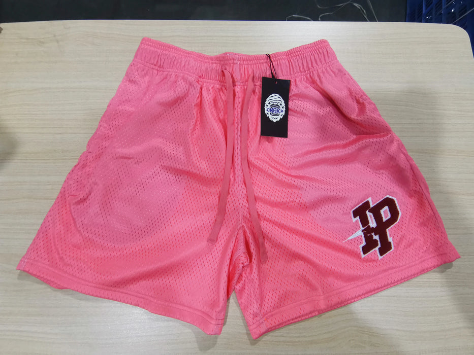 Inaka Power Shorts 2023 GYM Workout Mesh Double Layer Embroidery Logo GYM Shorts