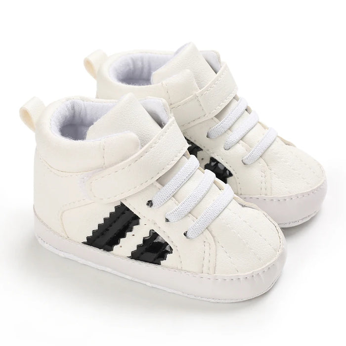 Baby Shoes Boy Newborn Infant Toddler Casual Comfor Cotton Sole Anti-slip PU First Walkers Crawl Crib Shoes