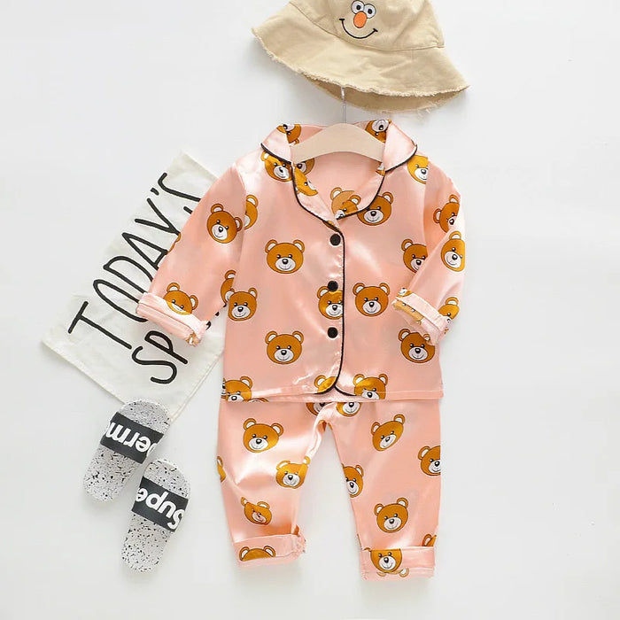 Kids Clothes Girls Sleepwear Children's Pajamas Set for Easter Pajamas Child Boy Print Loungewear Pijama Infantil Meninas