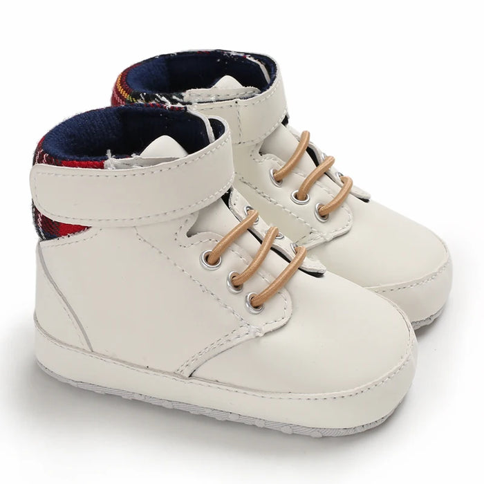 Baby Shoes Boy Newborn Infant Toddler Casual Comfor Cotton Sole Anti-slip PU First Walkers Crawl Crib Shoes