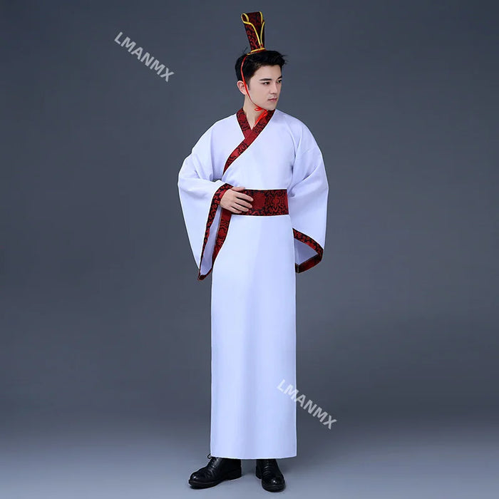 Hanfu National Chinese Dance Costume Men Ancient Cosplay Traditional Chinese Clothing for Women Hanfu Clothes Lady Stage Dress
