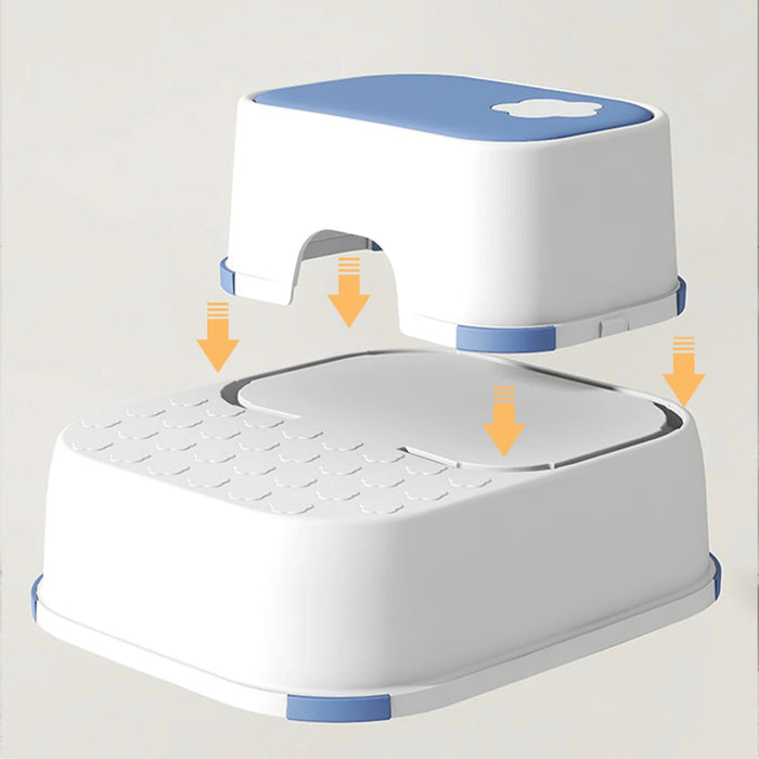Kid Step Stool Toddler Stool For Bathroom Non Slip Safety Training Stool Washing Step Stool Kid Feet Chair Bathroom Furniture