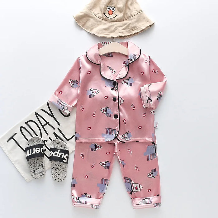 Kids Clothes Girls Sleepwear Children's Pajamas Set for Easter Pajamas Child Boy Print Loungewear Pijama Infantil Meninas