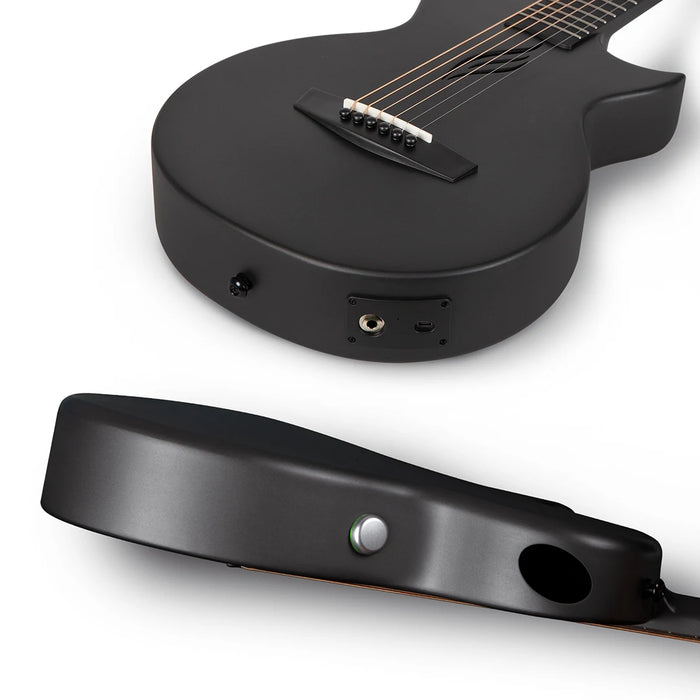 Enya Nova Go SP1 35 Inch Smart Guitar Portable Carbon Fiber Acoustic Electric Travel Guitarra with Case and Charging Cable