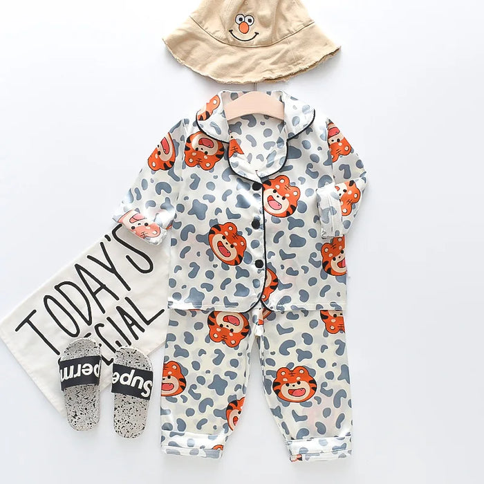 Kids Clothes Girls Sleepwear Children's Pajamas Set for Easter Pajamas Child Boy Print Loungewear Pijama Infantil Meninas