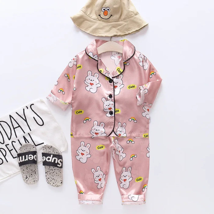 Kids Clothes Girls Sleepwear Children's Pajamas Set for Easter Pajamas Child Boy Print Loungewear Pijama Infantil Meninas