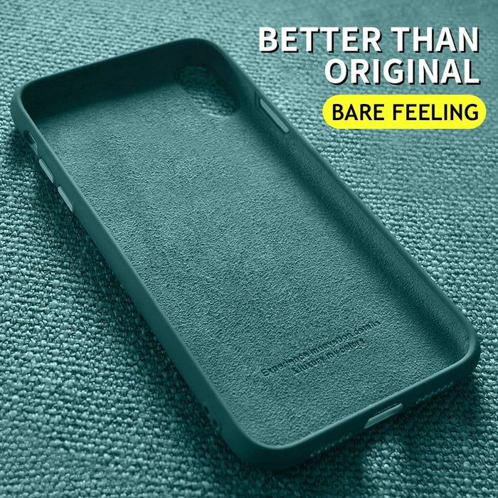 S 24 23 23 22 21 20 10 Liquid Silicon Phone Case For Samsung Galaxy S24 S23 Ultra S22 S21 S20 FE S10 Plus Soft Shockproof Cover