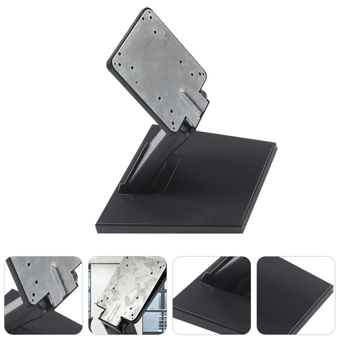 Monitor Base Stand Folding LCD Computer Tabletop Adjustable Heavy Duty Brackets