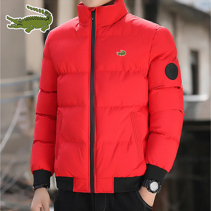 CARTELO Embroidered Men Autumn/Winter Cotton Thermal Jacket Sports Outdoor Windbreaker Winter jackets for men Breathable Clothes