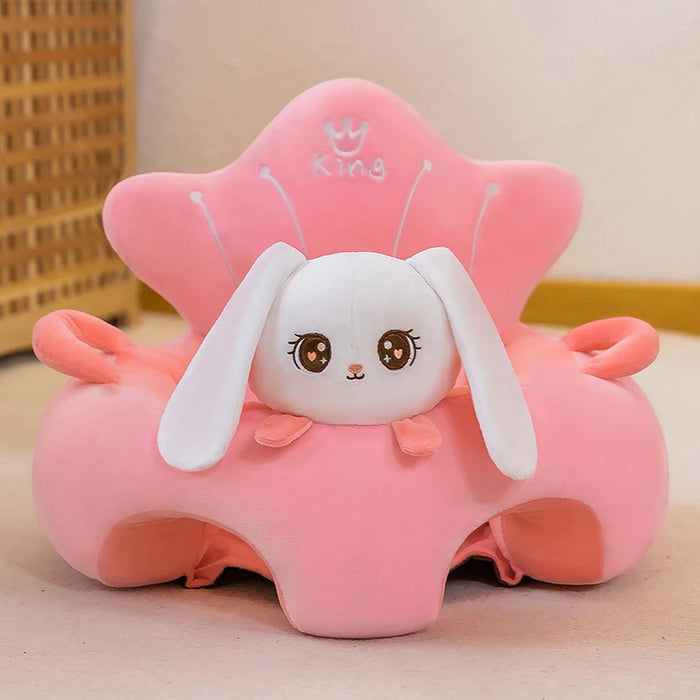 50X50X40cm Baby Sofa Support Seat Cover Plush Chair Learn To Sit Comfortable Cartoon Toddler Nest Puff Wash No Stuffing Cradle