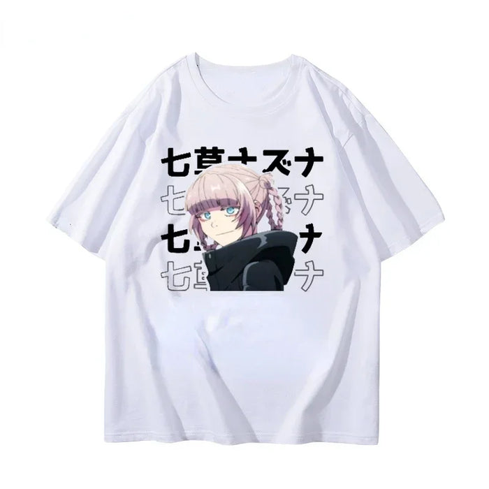 CALL OF THE NIGHT Japan Anime Graphic T-shirt Harajuku Hip Hop Casual T Shirt Korea Style Fashion Loose Summer Cool Otaku Tees