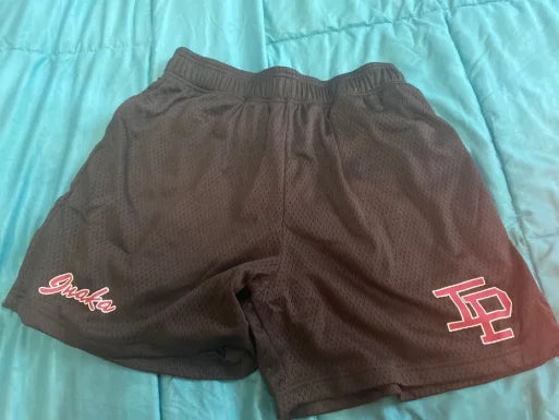 Inaka Double Mesh Shorts 2023 Men Women Classic GYM Workout Shorts Inaka Power