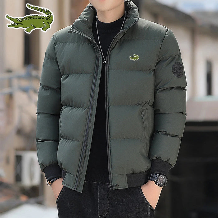 CARTELO Embroidered Men Autumn/Winter Cotton Thermal Jacket Sports Outdoor Windbreaker Winter jackets for men Breathable Clothes