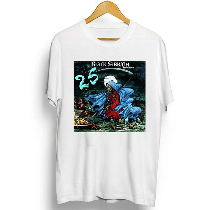Black Metal Rock Band T shirt Men Women Fashion Casual Graphic Short Sleeve Short Sleeve Plus Size T Shirt  Unisex