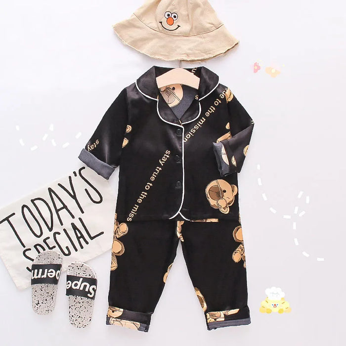 Kids Clothes Girls Sleepwear Children's Pajamas Set for Easter Pajamas Child Boy Print Loungewear Pijama Infantil Meninas