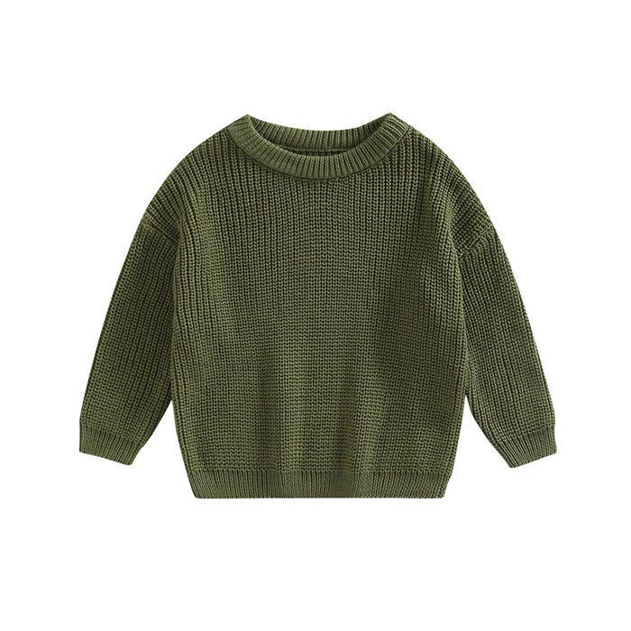 0-9M Autumn New Baby Boys Girls Clothes Baby Sweater Toddler Knit Sweater Newborn Knitwear Long Sleeve Cotton Baby Pullover Tops
