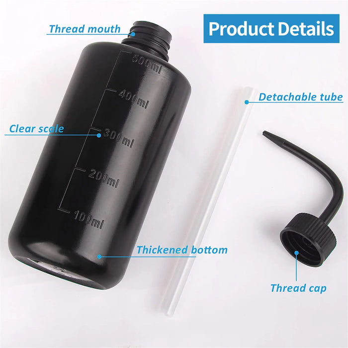 250/500ml Tattoo Spray Bottle Plastic Safety Wash Bottles Lab Tattoo Squeeze Bottle Tattoo Accessories Microblading Supplies