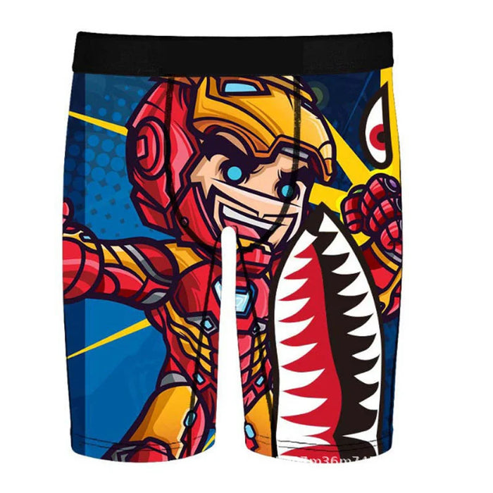 Summer Trendy 2023 Underpants Men Boy Boxers Briefs Sport Breathable Underwear Shorts Desinger Clothing Male Beach Pants