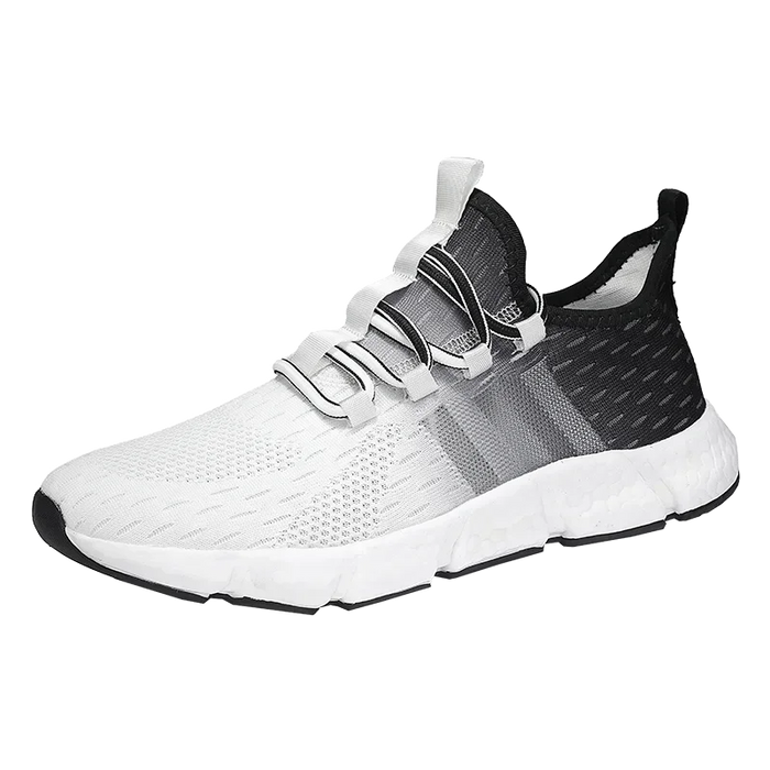 High Quality Men Shoes Popcorn Sole Fly Weave Sneakers Breathable Running Tennis Shoes Comfortable Casual Walking ShoeS Women