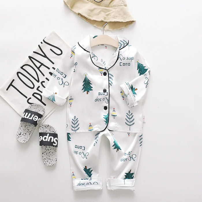 Kids Clothes Girls Sleepwear Children's Pajamas Set for Easter Pajamas Child Boy Print Loungewear Pijama Infantil Meninas