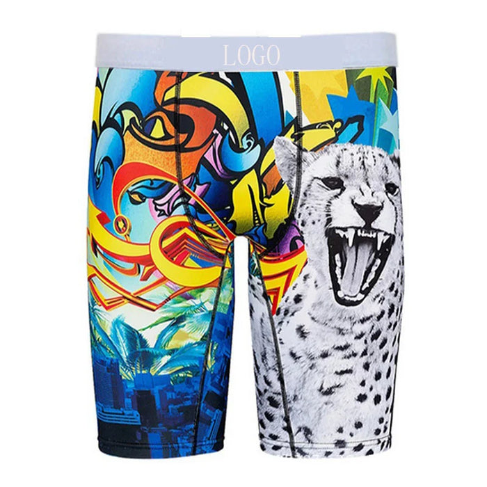 Summer Trendy 2023 Underpants Men Boy Boxers Briefs Sport Breathable Underwear Shorts Desinger Clothing Male Beach Pants
