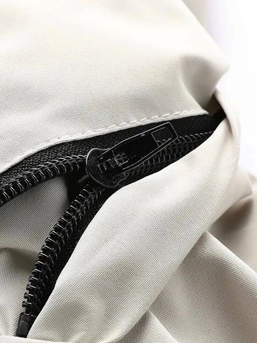 Fashion Men's Casual Windbreaker Jackets Hooded Jacket Man Waterproof Outdoor Soft Shell Winter Coat Clothing Warm Plus Size