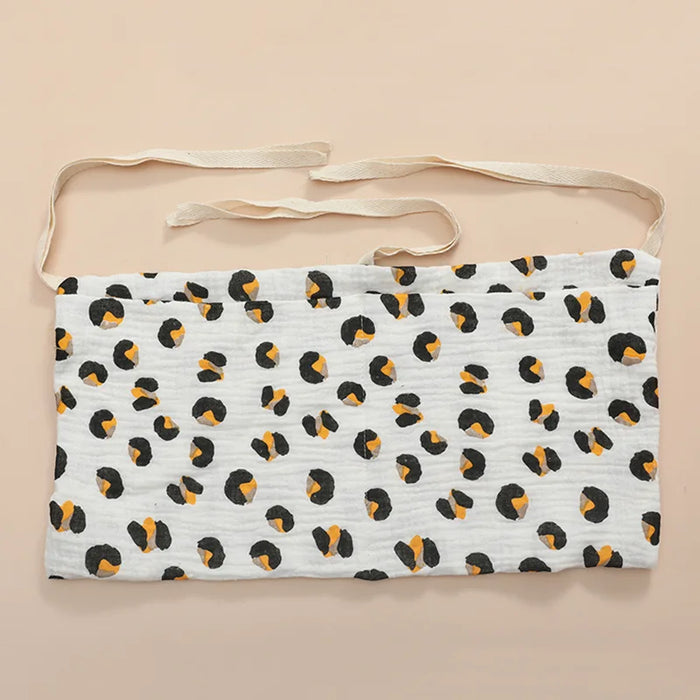 Bedside Diaper Bag Cute Cartoon Print Baby Disposable Diaper Storage Bag Handbag Baby Boys Girls Bottle Trolley Hanging Bag New