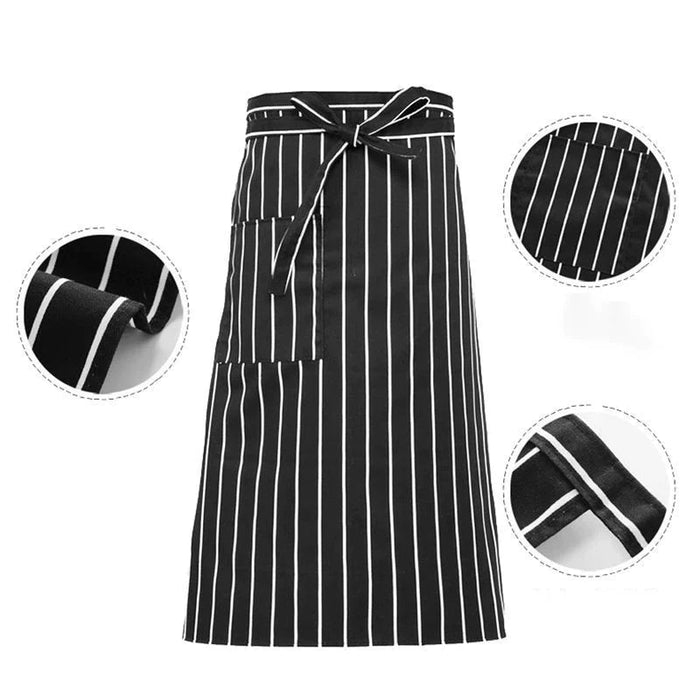 Wholesale Set Cooking Apron Catering Cap Hotel Chef Pinafore Man Restaurant Kitchen Cook Work Apron Bakery Cafe Woman Waiter Hat