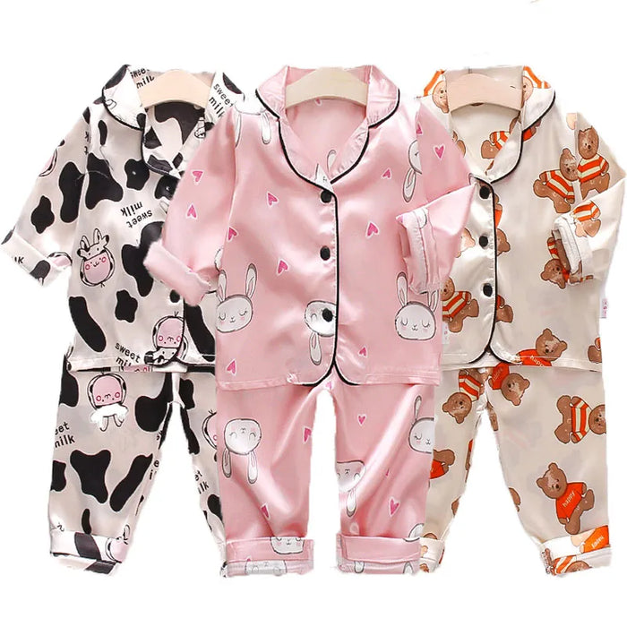 Kids Clothes Girls Sleepwear Children's Pajamas Set for Easter Pajamas Child Boy Print Loungewear Pijama Infantil Meninas