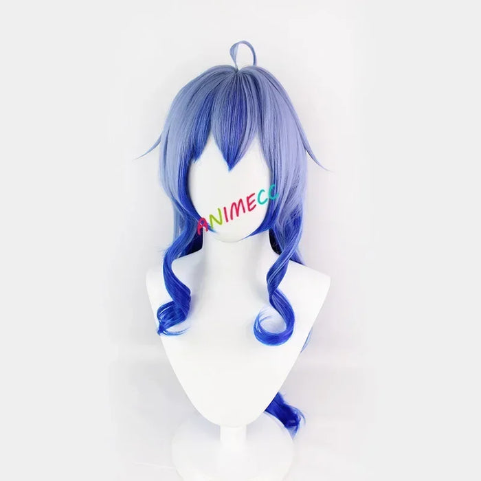 ANIMECC in Stock Ganyu Genshin Impact Gan Yu Cosplay Costume Wig Horns Anime Game Sexy Jumpsuit Halloween Party Outfit for Women