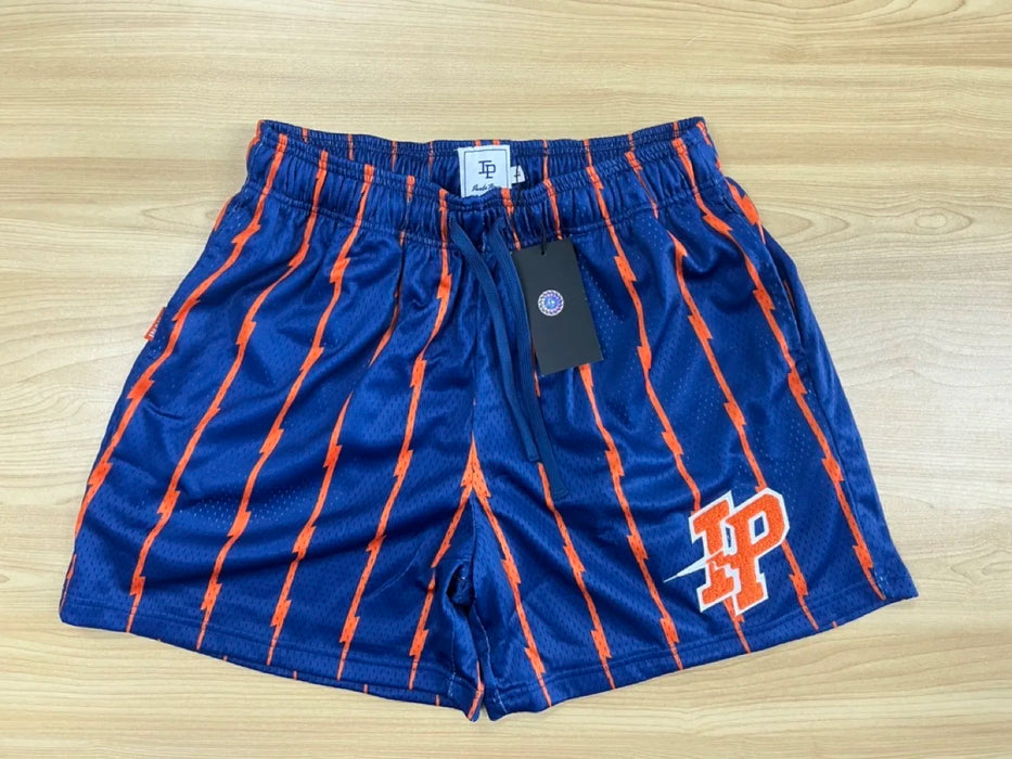 Inaka Power Shorts 2023 GYM Workout Mesh Double Layer Embroidery Logo GYM Shorts