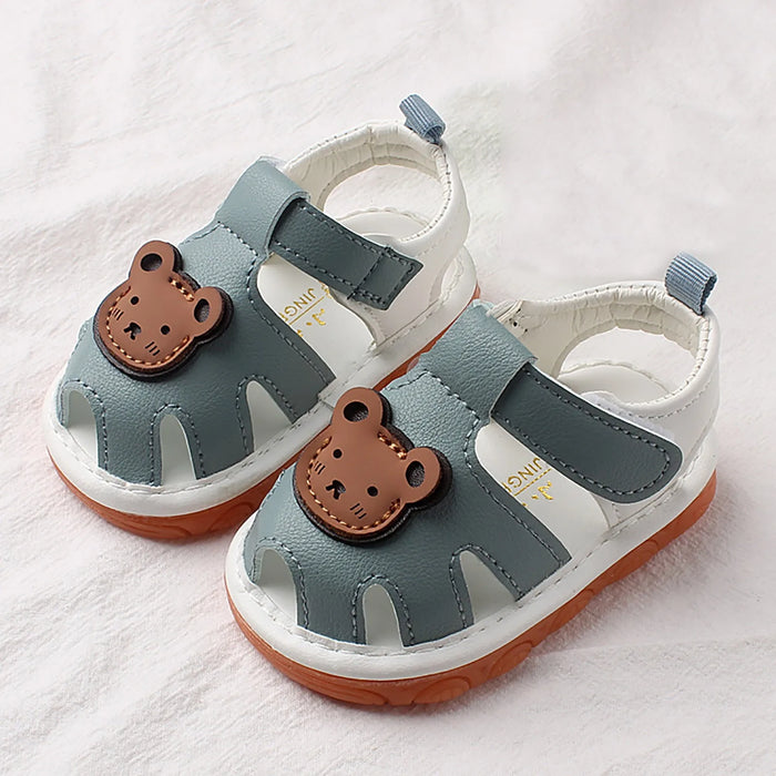 New Baby Cartoon Shoes for 0-18 M Toddler Sandals Infant First Walker Summer Soft Sole Slippers Infant Newborn Shoes 2023