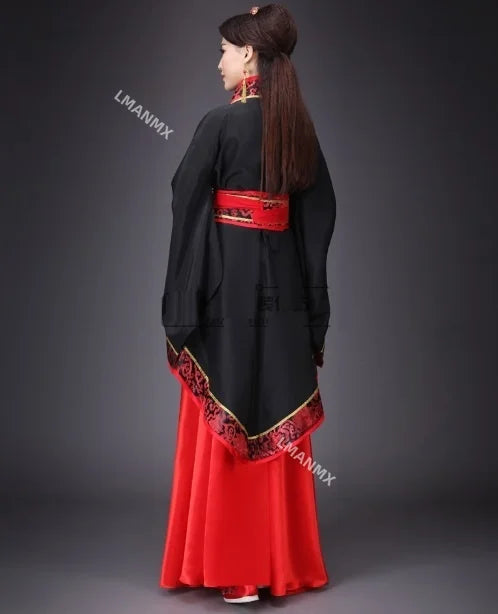 Hanfu National Chinese Dance Costume Men Ancient Cosplay Traditional Chinese Clothing for Women Hanfu Clothes Lady Stage Dress