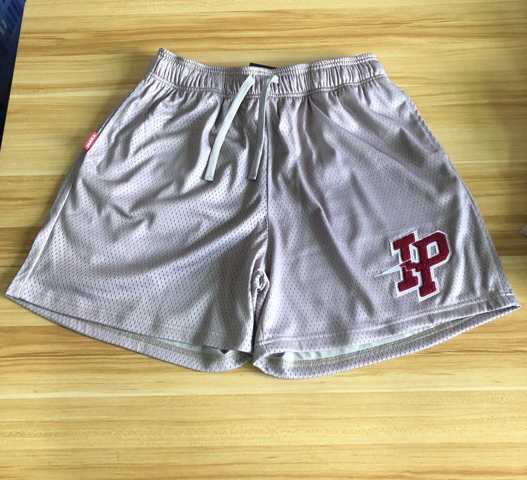 Inaka Power Shorts 2023 GYM Workout Mesh Double Layer Embroidery Logo GYM Shorts