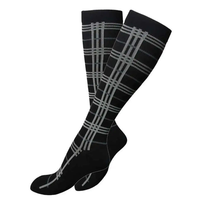 Compression Socks Men's Varicose Veins Diabetes Women's Long Tube Sports Socks Running Riding Medical Nurse Blood Circulation