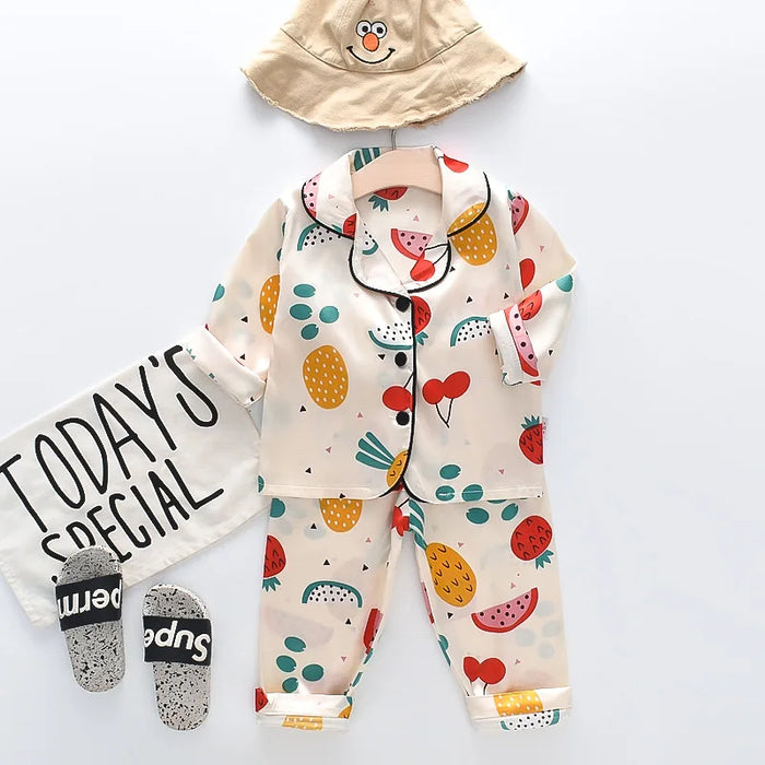 Kids Clothes Girls Sleepwear Children's Pajamas Set for Easter Pajamas Child Boy Print Loungewear Pijama Infantil Meninas