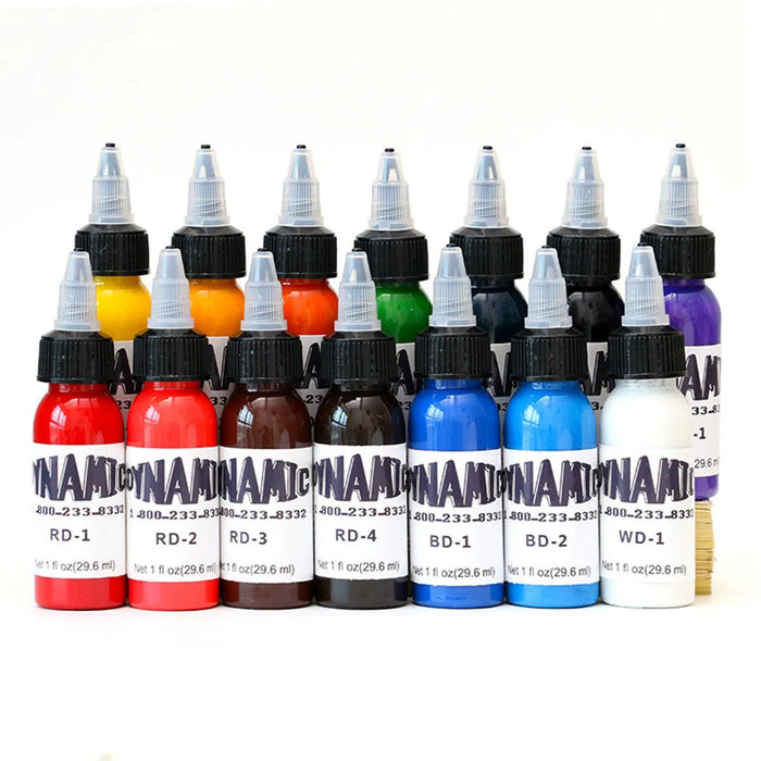 30ml 14colors Tattoo Ink Pigment with box Body Art Tattoo Kits Professional Beauty Paints Makeup Tattoo Supplies Semi-permanent