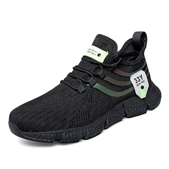 High Quality Men Shoes Popcorn Sole Fly Weave Sneakers Breathable Running Tennis Shoes Comfortable Casual Walking ShoeS Women