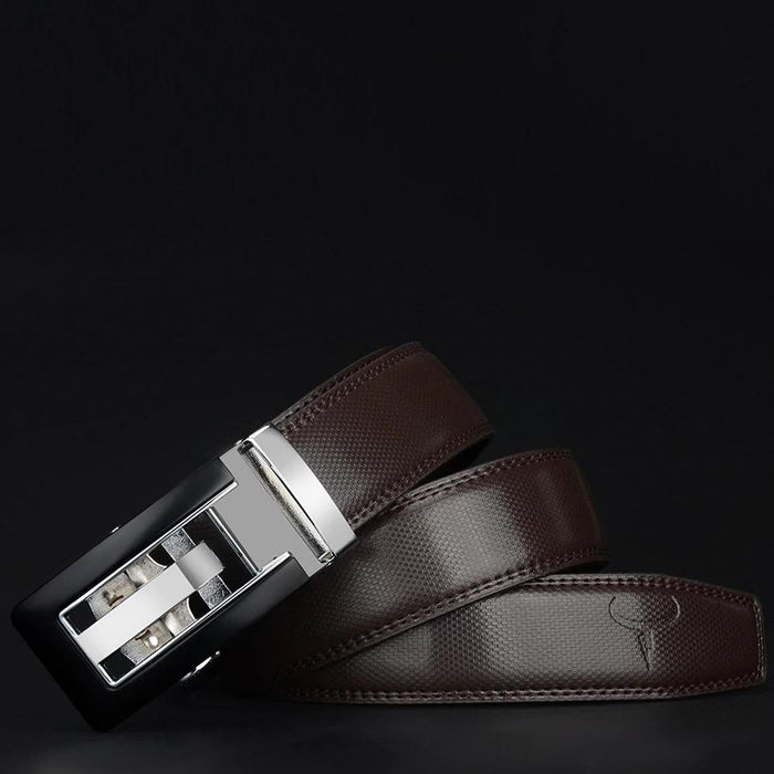 Brown Leather Lyon Mission Belt